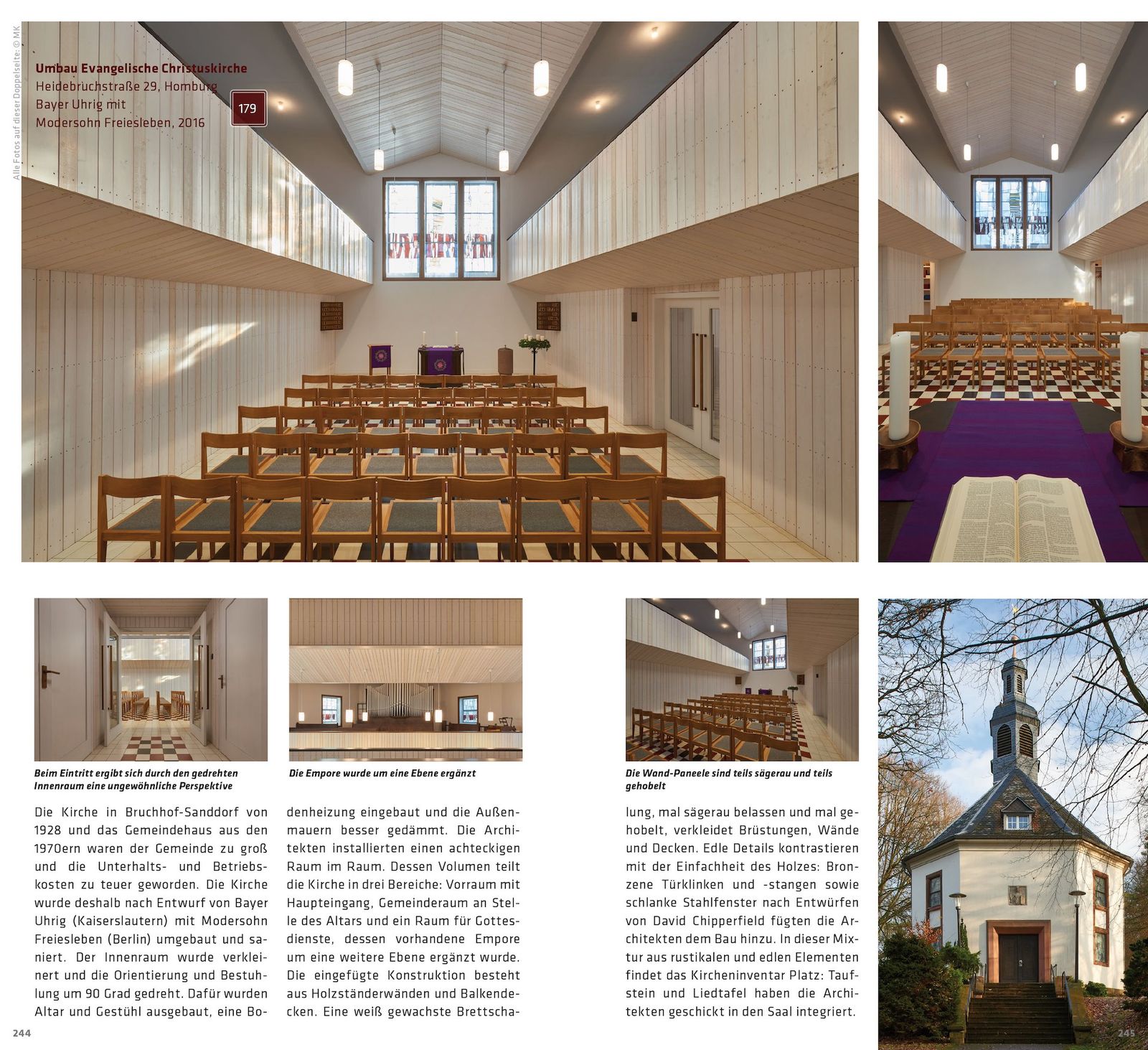 Umbau der evangelischen Christuskirche Homburg