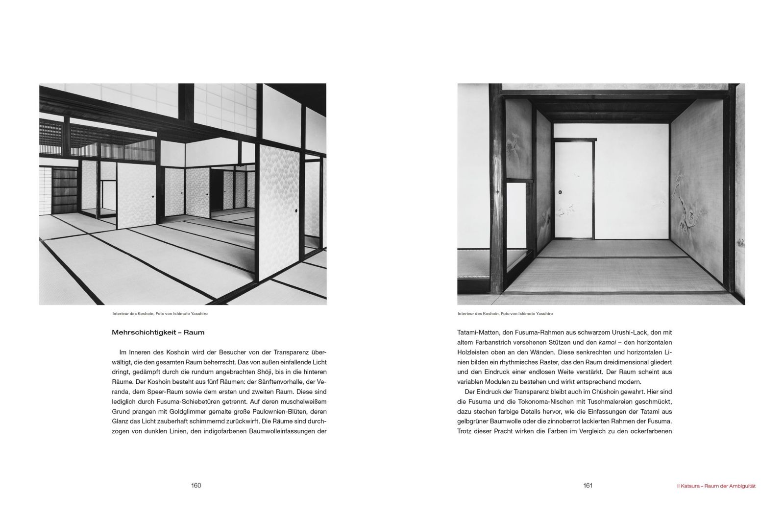 Doppelseite aus »Das Japanische« in der Architektur (S. 160–161)