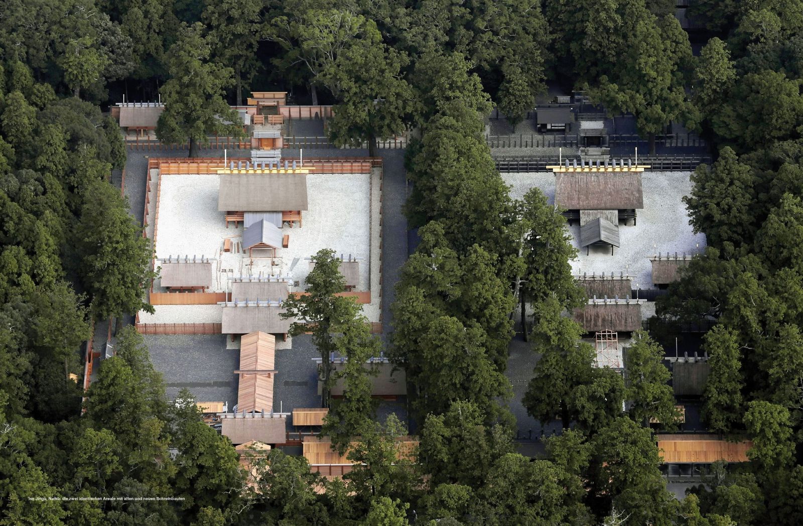 Doppelseite aus »Das Japanische« in der Architektur (S. 286–287)