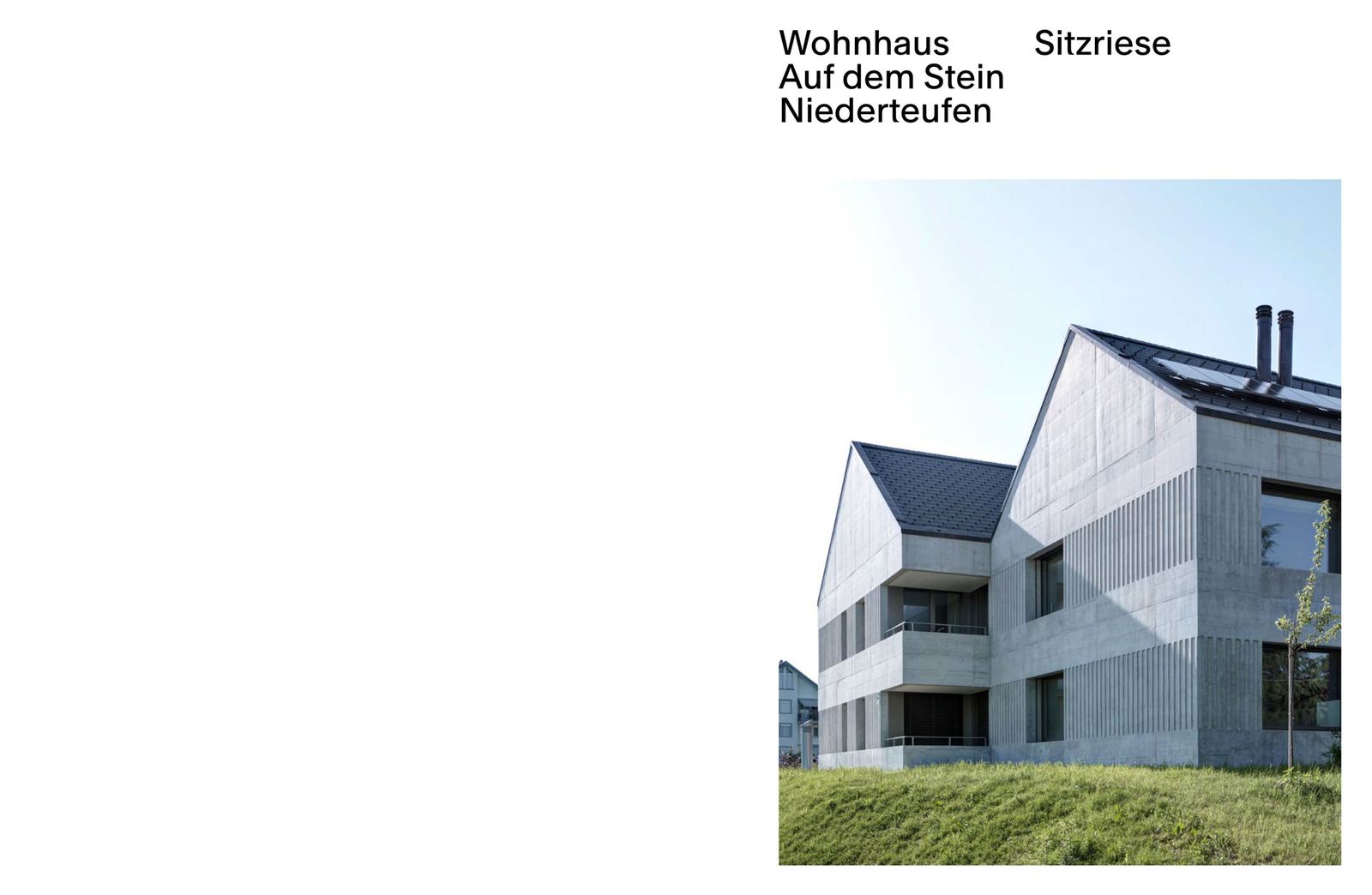 Wohnhaus »Auf dem Stein« in Niederteufen